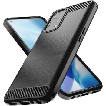 HQWear Кейс Carbon Case Flexible за OnePlus Nord N200 5G, Черен (9145576240144)