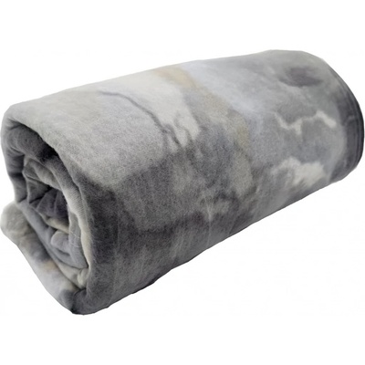 MyHouse deka fleece MRAMOR ŠEDÝ 150x200