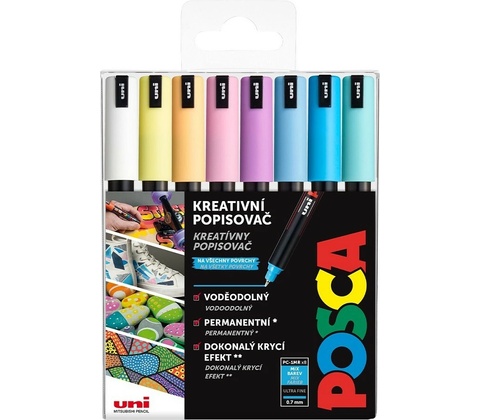 Posca PC-5M 8 ks