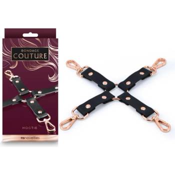 Image 1 of Фетиш аксесоар, желано кръстосване - Bondage Couture Hog Tie Black (NSTOYS0937)