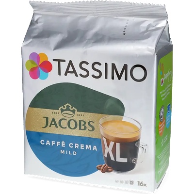 Jacobs | Caffè Crema Mild XL - 16 капсули за Tassimo