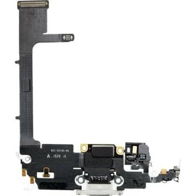 AppleKing nabíjecí a audio flex konektor pro iPhone 11 Pro - stříbrný