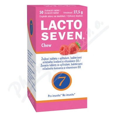 Vitabalans Lactoseven Chew mnd 50 tabliet