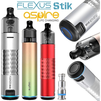 Aspire Flexus Stik Pod 1200 mAh Černá 1 ks