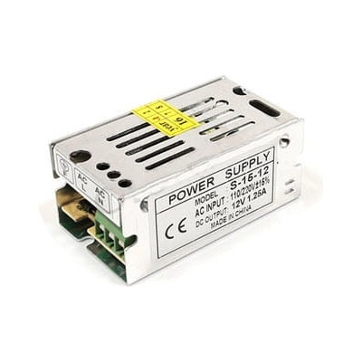 BERGE Napájecí zdroj pro LED - 1,25A - 15W - IP20 - ver2 MB0001