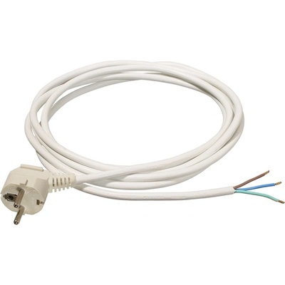 ANCO 321391 H05VV-F 10A 250V 3x1.0 mm2 3m бял монтируем MT флексокабел с щепсел (321391)