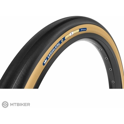 Panaracer Gravelking Slick+ 700x40C plášť, TLR, kevlar, čierna/hnedá