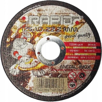 Mar-Pol Rapid Kotouč řezný 125 x 1 x 22,2 mm M08249