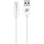 DeTech Data cables DeTech, 10pcs. For iPhone 5/6/7, 1.0m, White - 14136 (DE-14136)