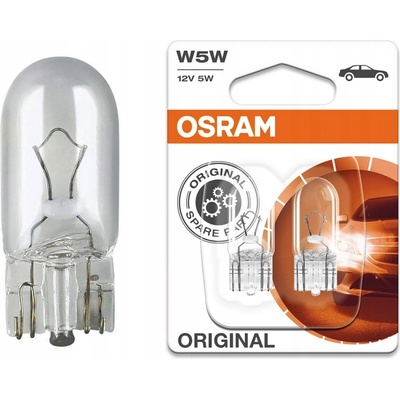 Osram 2825 W5W W2,1x9,5d 12V 5W 2 ks
