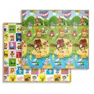 Milly Mally Mata piankowa składana Play Colourful Animals T1