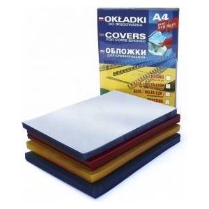 Argon Herlitz BINDING HOLDERS A4/200 M IN TRANSPARENT COLORS 100 PCS. , BROWN