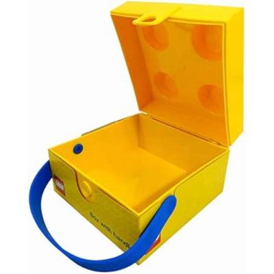 LEGO box s rukojetí žlutá