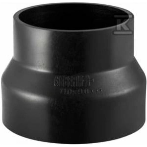 Geberit Symmetrical reduction pe d160/110 Електрически кани