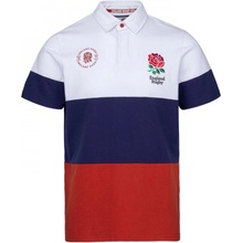 RFU England Short Sleeve Jersey Seniors White/Navy/Red