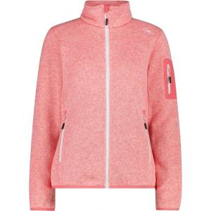 CMP Дамско поларено яке CMP Women's Jacket Jacquard Knitted Fleece jacket - Coral / Bianco - размер 36 (EU) (105-4942-2412)