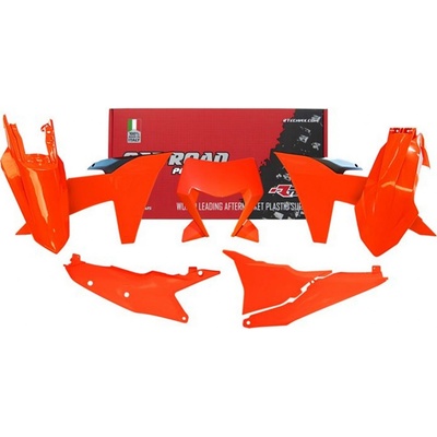 Race Tech RT sada plastů 6 dílů pasuje na KTM EXC/F 24 fluo oranž | Zboží Auto