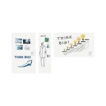 Legamaster Tabuľa WALL-UP vertikálna 200 x 59,5 cm