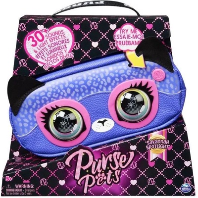 Spin Master Purse Pets: Чанта с животински дизайн - чанта Гепард (6066544)