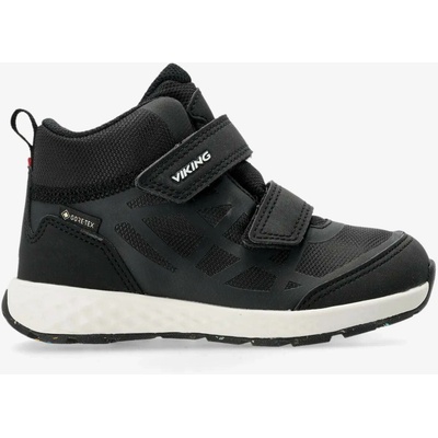 Viking dětské celoroční boty Viking VEME Reflex Mid GTX 2V black Gore-Tex – Zboží Dáma