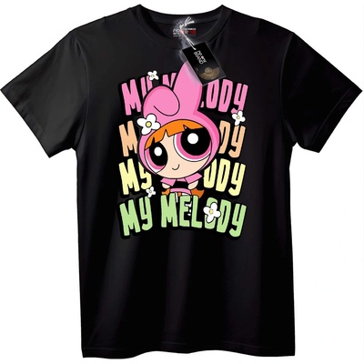 NOONEBRAND Тениска My Melody - L, Black
