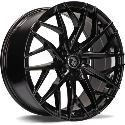Seventy9 Sv-C 7,5x17 5x100 ET40 black gloss