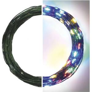 EMOS D3AM03 - Коледна NANO светлина, 15m, 150 LED крушки с нано проводник, IP44, многоцветни (D3AM03)