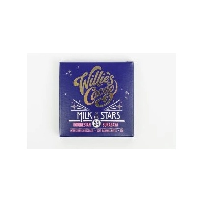 Willie's Cacao MILK OF THE STARS Indonesian Surubaya 54%, 50 g