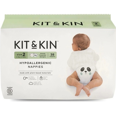 Kit & Kin eko plenky 2 5-8 kg 40 ks