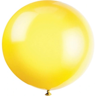 Balónek velký žlutý 90cm