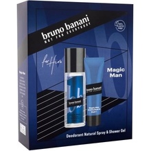 Bruno Banani Magic Man dezodorant sklo 75 ml + sprchový gél 50 ml darčeková sada