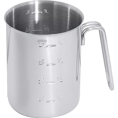 CONTACTO odmerka, cylindrická, objem: 1,00 liter, výška: 135 mm, priemer: 110 mm
