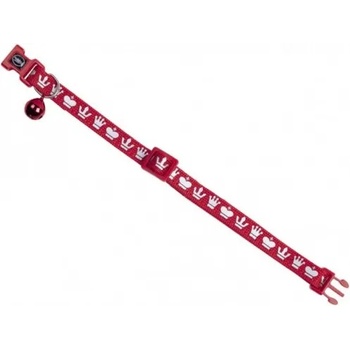 Image 1 of NOBBY Нашийник за котка "Royale" със звънче - червен, ширина 10 мм обиколка - 20-30 см NOBBY Германия 78077-01