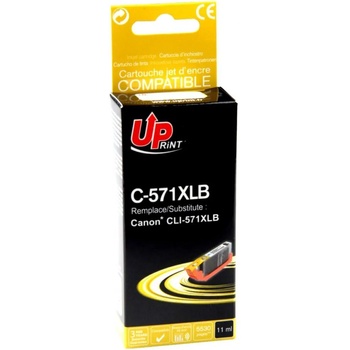 Compatible Мастилница uprint cli 571xl-bk canon, Черен (lf-ink-can-cli571bk-xl-up)