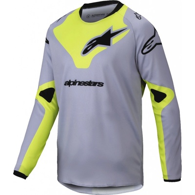 Alpinestars Youth RACER VEIL 2025 sivo-žltá