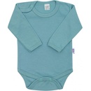 New Baby Dojčenské body Classic II blankytne modré