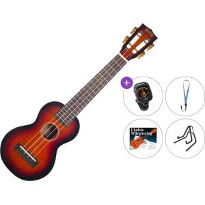 Mahalo MJ1CS Premium SET 3-Tone Sunburst Концертно укулеле (MJ1CS3TS-PREMIUM-SET)
