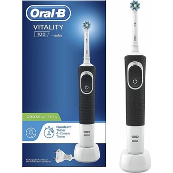 Image 1 of Oral-B Vitality D100 Cross Action black