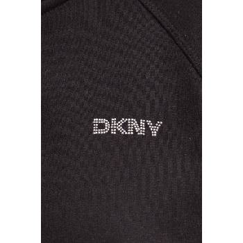 DKNY Суичър Dkny в черно с качулка с апликация DP4T9993 (DP4T9993)