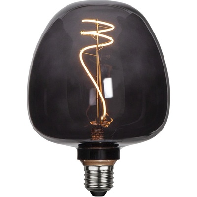 Star Trading Star Trading Teplá LED dekorativní žárovka E27, 2 W Black Apple –