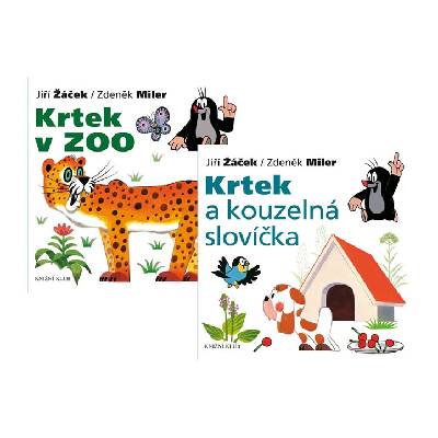 Komplet Krtek a jeho svět 6 - Krtek v ZOO - 2.v. + Krtek a jeho svět 7 - Krtek a ... - 2.v.