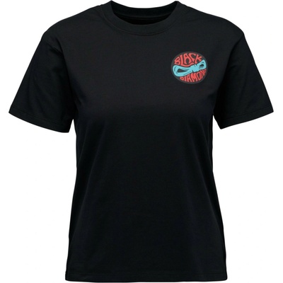 Bavlnené tričko dámske Black Diamond Rope Badge SS Tee black