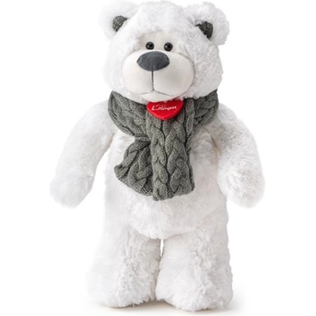 Lumpin Плюшена играчка Lumpin - Мечето Айси, със шал (94177)