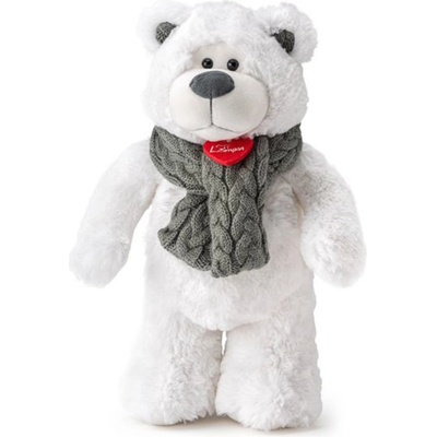 Lumpin Плюшена играчка Lumpin - Мечето Айси, със шал (94177)