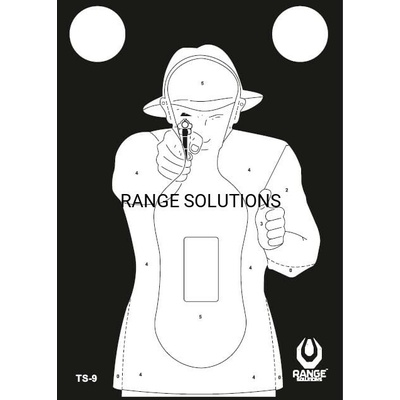 Range Solutions Terč TS-9 50x70cm 1ks