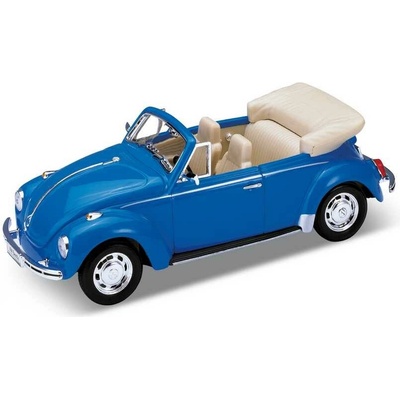 Welly Volkswagen Beetle Convertible Čierná 1:24