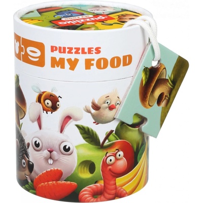 Puzzlika 12992 Mé jídlo naučné 20 dielov