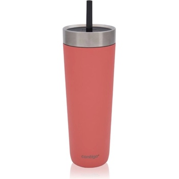 Contigo Luxe Spillproof Tumbler термочаша боя Coral 720ml