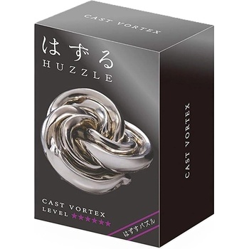 Hanayama Метален логически пъзел Hanayama - Cast Puzzle Vortex Huzzle (515116)