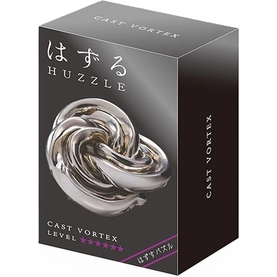 Hanayama Метален логически пъзел Hanayama - Cast Puzzle Vortex Huzzle (515116)